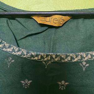 Aurelia Green Kurta For Women