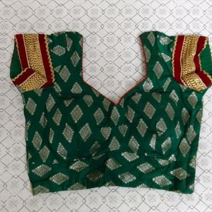 New Paded Blouse (Green)