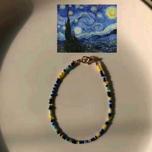 Multicolored Bracelet 💙🖤🧡