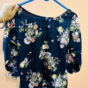 Floral Print Top