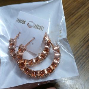 Copper Korean Earrings