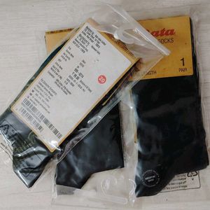 The Bata New Socks Combo-3 Formal Wear(Black).