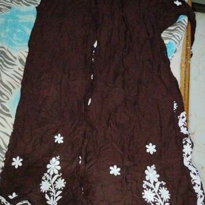 Chikankari Kurta With Plazo