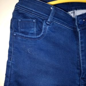 Blue Colour Girls & Women Jeans