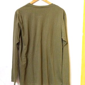 Full Sleeve Round Neck T Shirt For Men