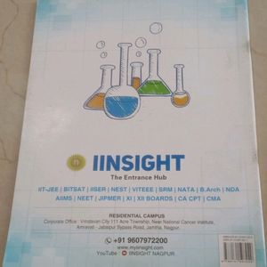 Set of JEE IINSIGHT Chemistry 11th