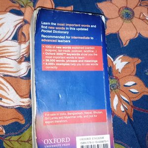 Oxford Pocket Dictionary