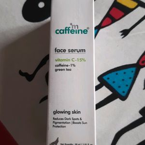 Mcaffeine Green Tea & Vitamin-C Face Serum, 30ml, Sealed