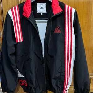 ADIDAS BLACK WINDCHEATER JACKET