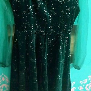 Galaxy Glitter Dress URBANIC