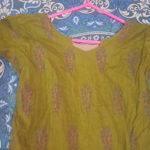 Kurti Top With Lining Material