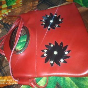 Red Colour Bag