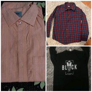 Two Brand Sweat And Full Sleeve Shirts With Ta