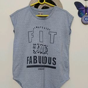 WOMEN SLEEVELESS T SHIRT DA(18)