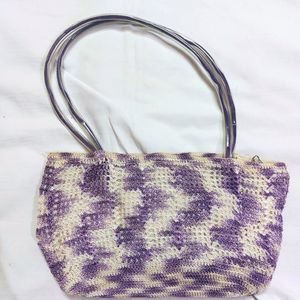 crochet handbag