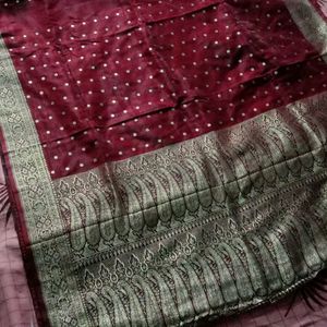 New 100% Pure Banarshi Zari Worked Saree 😍