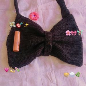 Bow Wool Bag 🎀💌