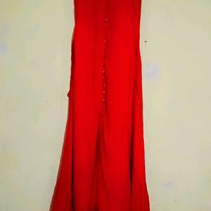 Red Dress Gown