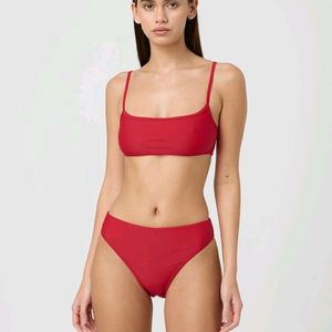 Red Brallete / Swim Top