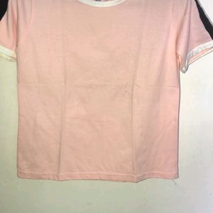 new olive green and pink t-shirt for girls