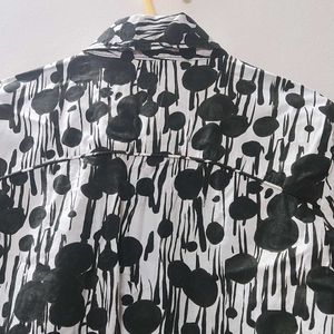 Black Printed Shirt