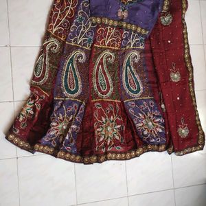 Wedding Saree Cum Lehenga