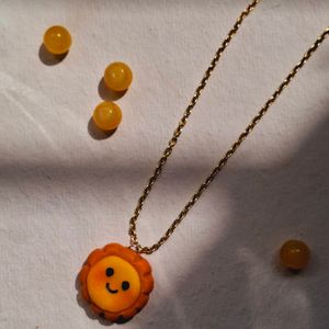 Handmade Sun Charm Chain