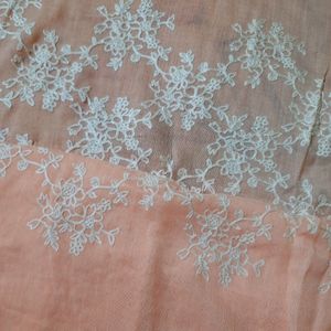 Baby Pink Colour Stole