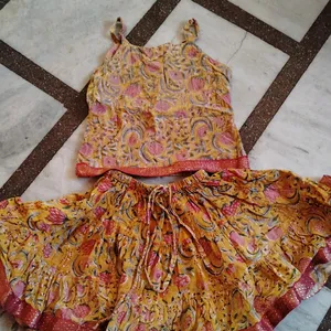 Skirt Kurti Set