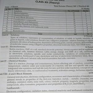 (CHEMISTRY) CBSE 10 SAMPLE PAPERS CLASS 12