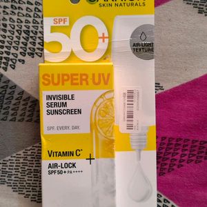 Garnier Invisible Serum Sunscreen