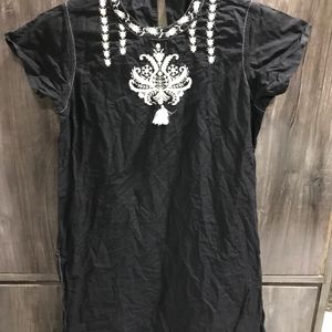 Black Tunic Top