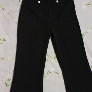 Black High Rise Pant