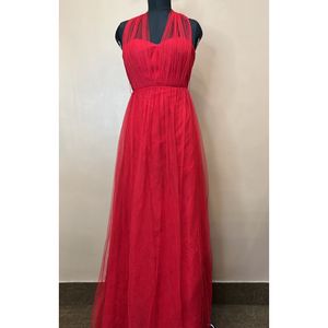 Red Lace Gown