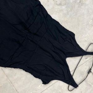 Black Color Jump Suit In New Condition