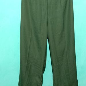 Combo Olive And Black Womens Trousers