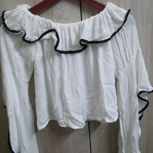 A Fancy Top With Black Border