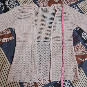 38 Size Woolen Shrug For Girls