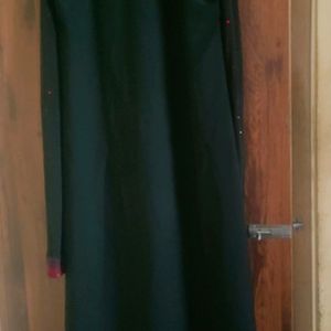 Plain Button Abaya/Burkha