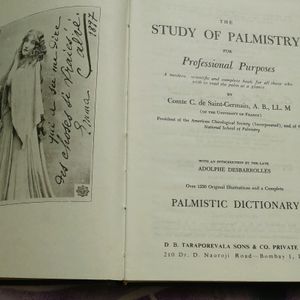 Study Of Palmistry Book