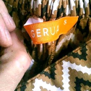 Gerua Kurta Pant Set ( New)