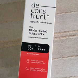 Deconstruct - FLUID Brightening Sunscreen