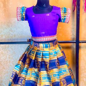 New Pattu Pavadai Set From Out Boutique