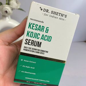 Dr Sheth Kesar And Kojic Acid Serum