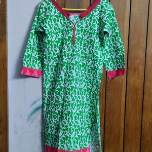 Pure Cotton Kurti