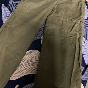 Brand New Baggy Fit Olive Cargo