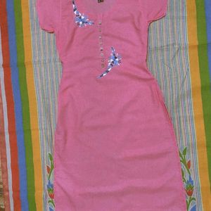 Pink Kurti