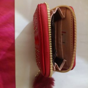 Red Small Wallet