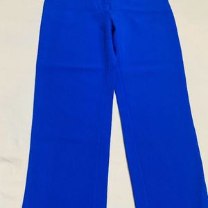 Blue Unused Pant With Top