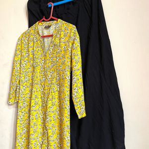 Kurta Palazzo Set- Ajio